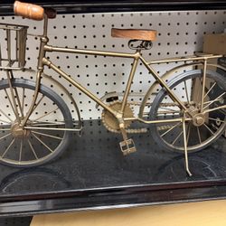 Miniature Steel Bicycle Decor