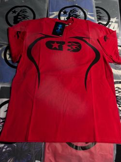 Red Graphic HellStar Shirt