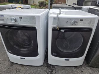 Maytag Commercial Washer And Dryer Set Electric Lavadora Y Secadora 30-day Warranty 