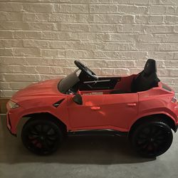 Red W/ Remote Controlled Driving Lamborghini Urus