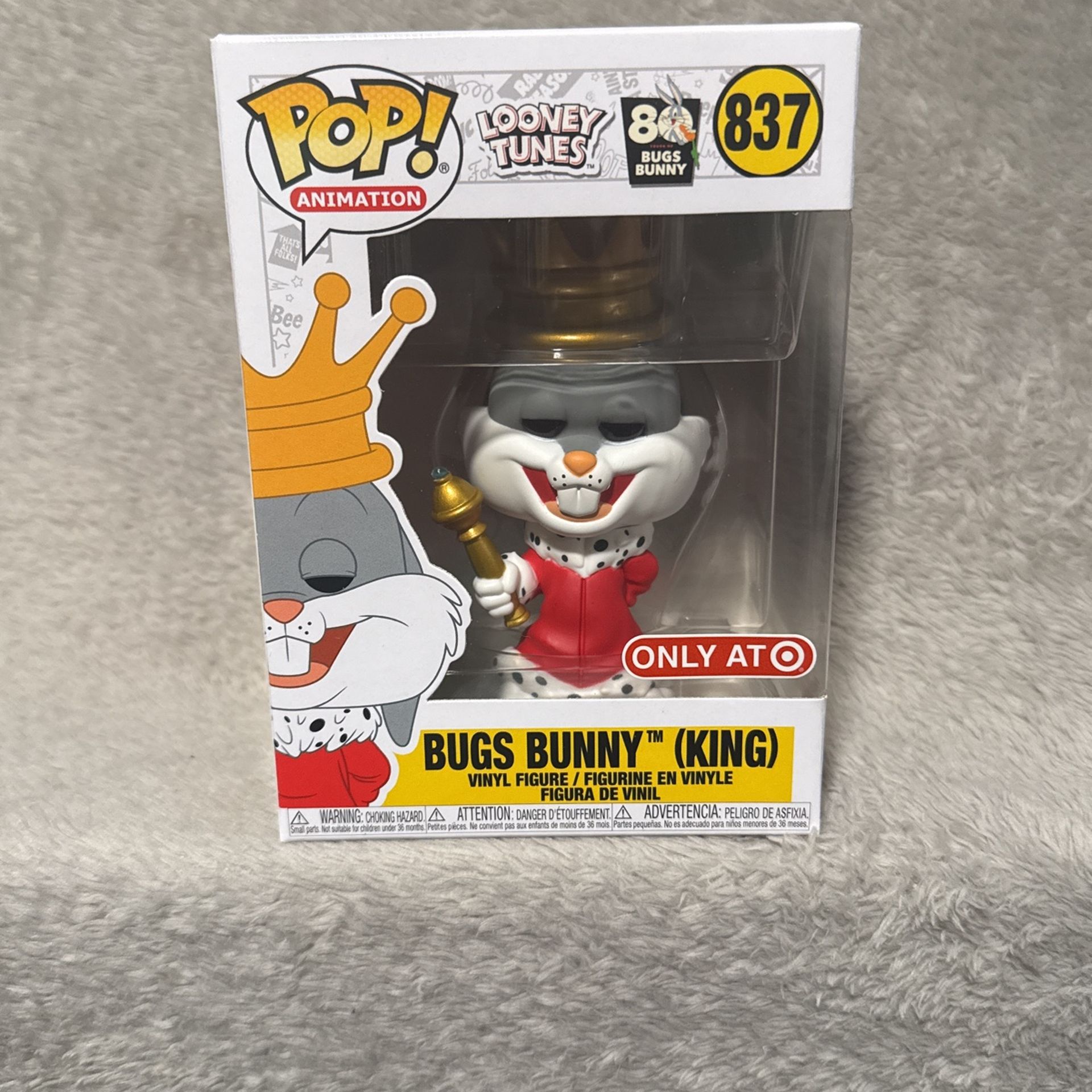 King Bugs Bunny Funko Pop