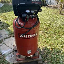 Craftsman Air Compressor 30 Gallon 6HP Mechanic Shop Equipment 
