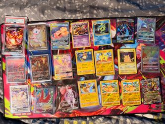 Pokémon TCG Lot with PSA Graded Charizard VMAX