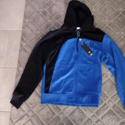 Men's Sergio Tacchini Zip Up Hoodie Sweatshirt Size Medium MSRP $120