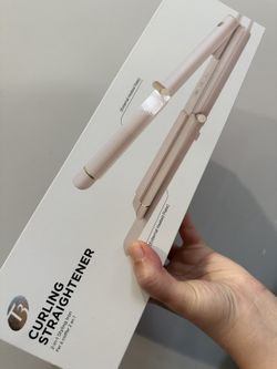 T3 Brand New In Box - 2 In 1 Flat Iron And Curling Iron 
