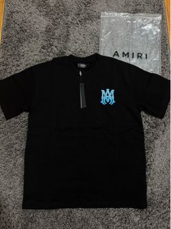 Black and blue Amiri rhinestone shirt size M