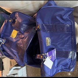 Joy Mangano Women Purses & Handbags Category Weekender Bag Purple N/A