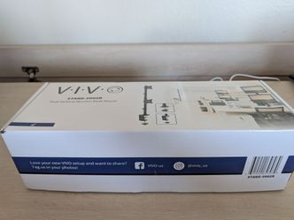 VIVO STAND-V002R Dual Vertical Monitor Desk Mount