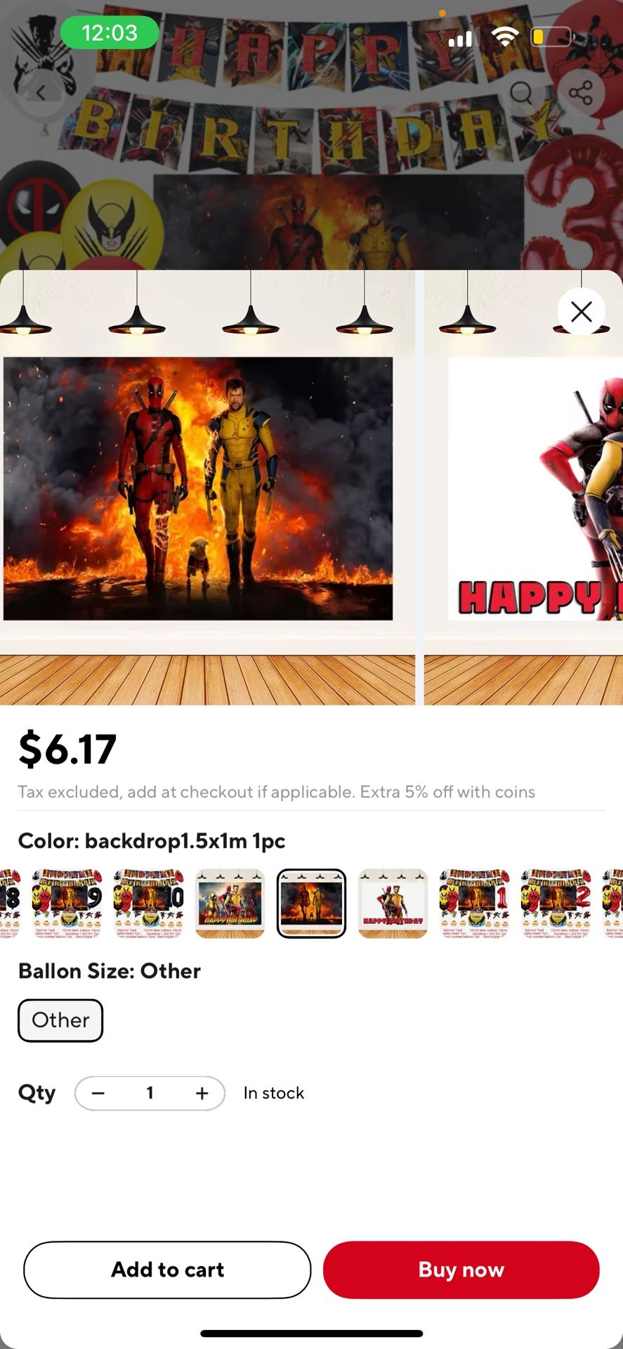 Deadpool Party Supplies