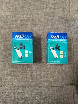 ReliOn Confirm Plus Micro Plus Blood Glucose Test Strips