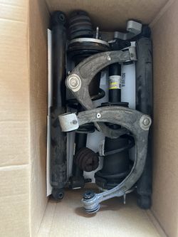 2020 Silverado Springs, Shocks, Control arms