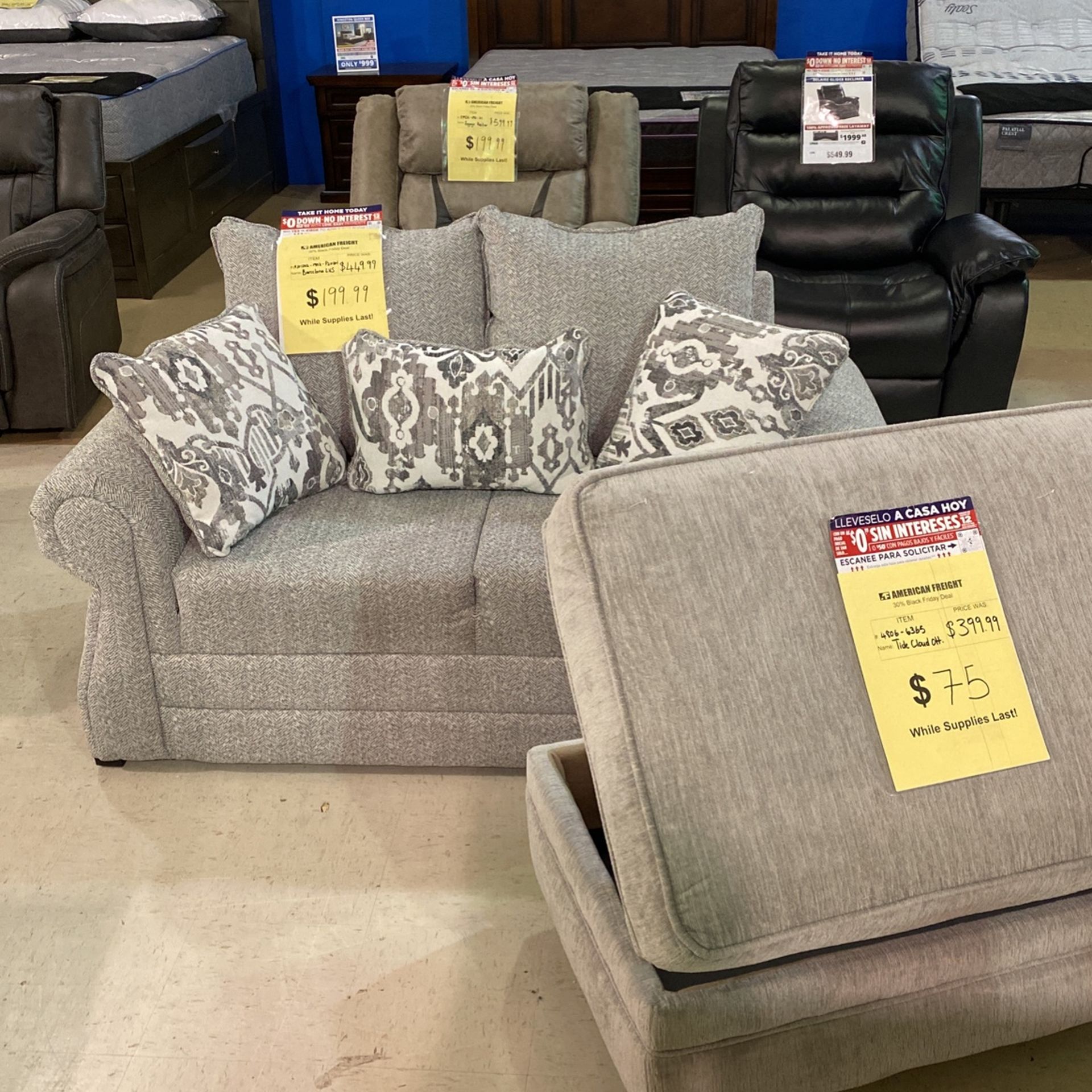 Amazing deals | American Freight Lawrenceville (Hit “more” below-See Individual Prices In Desc)