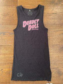 Deadly Doll Black Tank/Dress