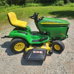 John Deere LX280 Four Wheel Steer Lawn Mower 48 inch Deck
