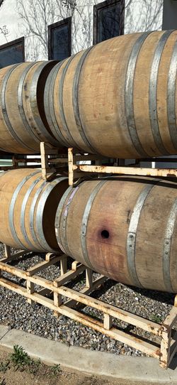 Solid Oak Wine Barrels