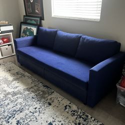 Free Futon Couch Sofa W/ Area Rug 