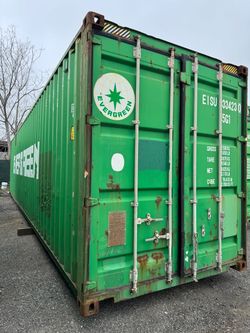 40 foot high cube shipping container