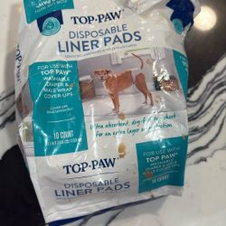 size M female + male disposable liners/diapers 