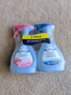 “Febreze Fabric Spray 2 Pack (New, April Fresh + Odor Eliminator)