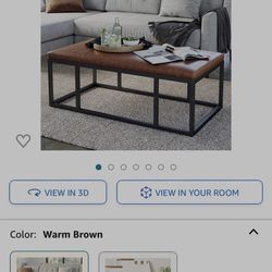 Industrial Coffee Table Nathan James