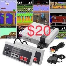 New NES Nintendo video Game Console 620 Games Built In 2 Controllers AV Input Has Super Mario And Many Others Great Christmas Gift!