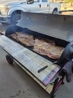 CUSTOM MADE BAR B Q PIT'S SMOKER'S COOK'S GRATE