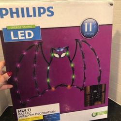 Philips LED Halloween BAT  light decoration Discontinued New!