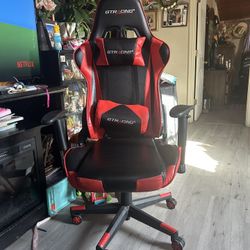 GTRACING Gaming Chair Red And Black