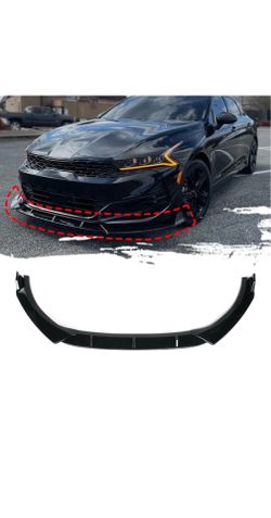 Front Bumper Lip Fit for Kia K5 GT-Line 2020-2025,3 PCS Front Bumper Lip Body Kit Spoiler