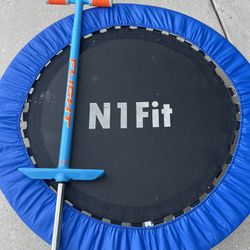 N1Fit Trampoline and Flight Pogo Stick