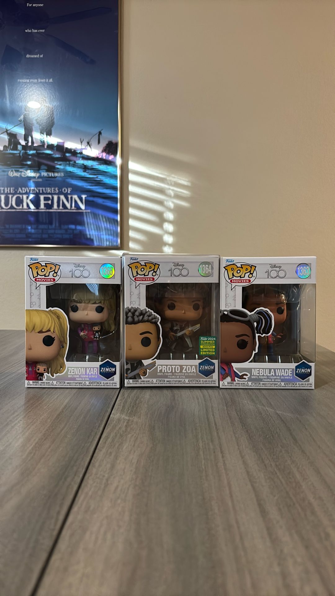 Vaulted Zenon Funko POP! Disney 100 Set