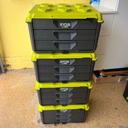 RYOBI LINK 20 in. 3-Drawer Modular Hand Tool Box