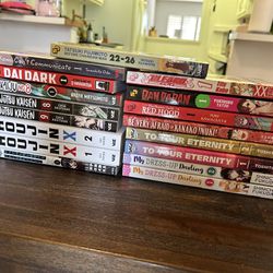 Manga Collection Book Lot