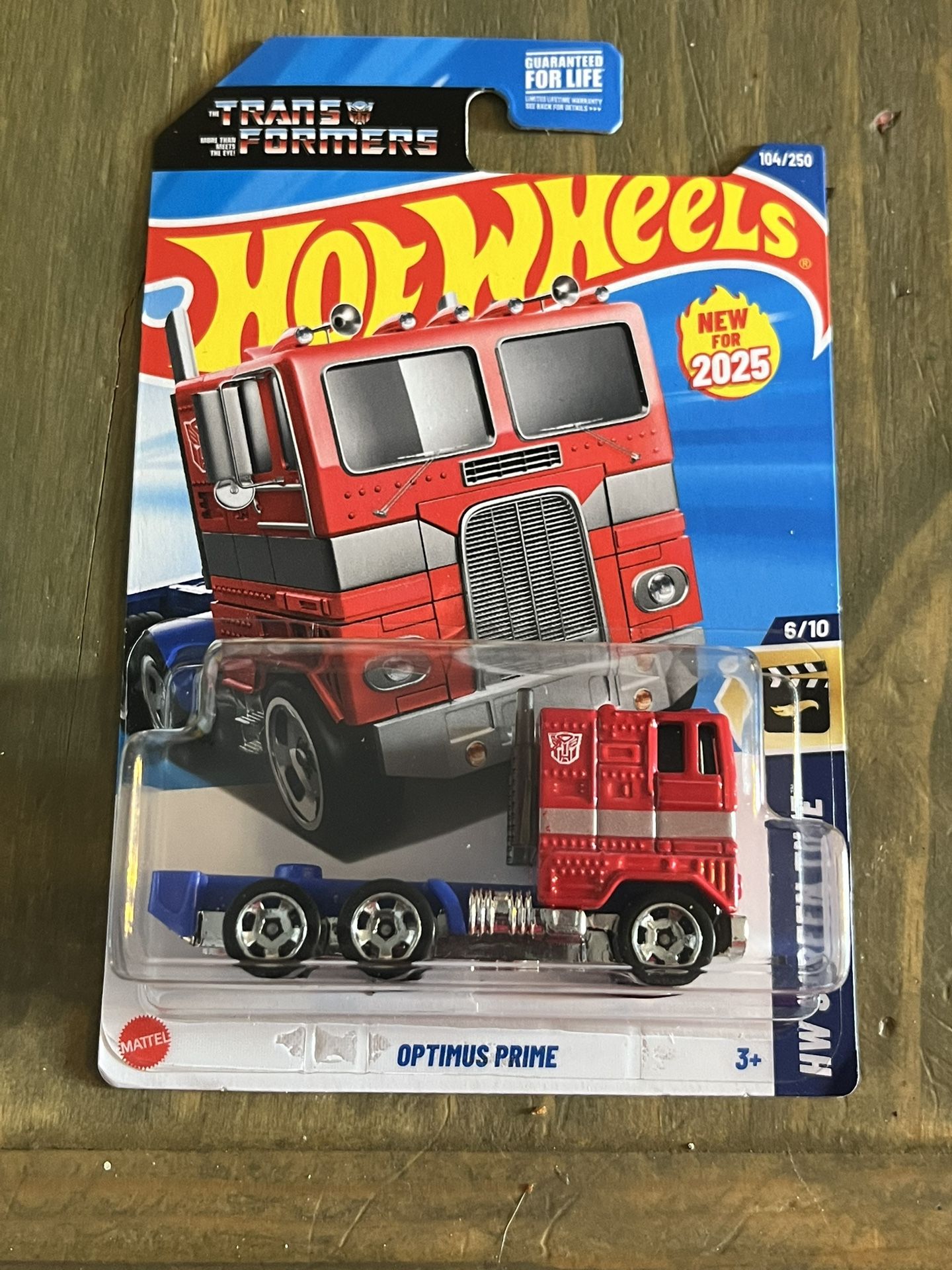 2025 Hot Wheels Screen Time Optimus Prime