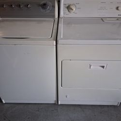 Set Of Kenmore Top Load Washer Large Capacity And Gas Dryer Fully Functional 