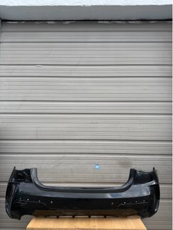 BMW 4 SERIES G22/G23 COUPE CONVERTIBLE ORIGINAL MSPORT REAR BUMPER COVER WITH DIFFUSER 2021-2025