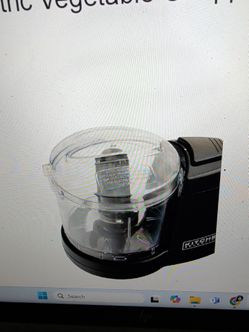 Electric vegetable chopper