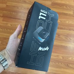 GoPro HERO11 Black Mini Professional Digital Camcorder, 0.6" Screen, 1/1.9" CMOS, 5.3K, Black