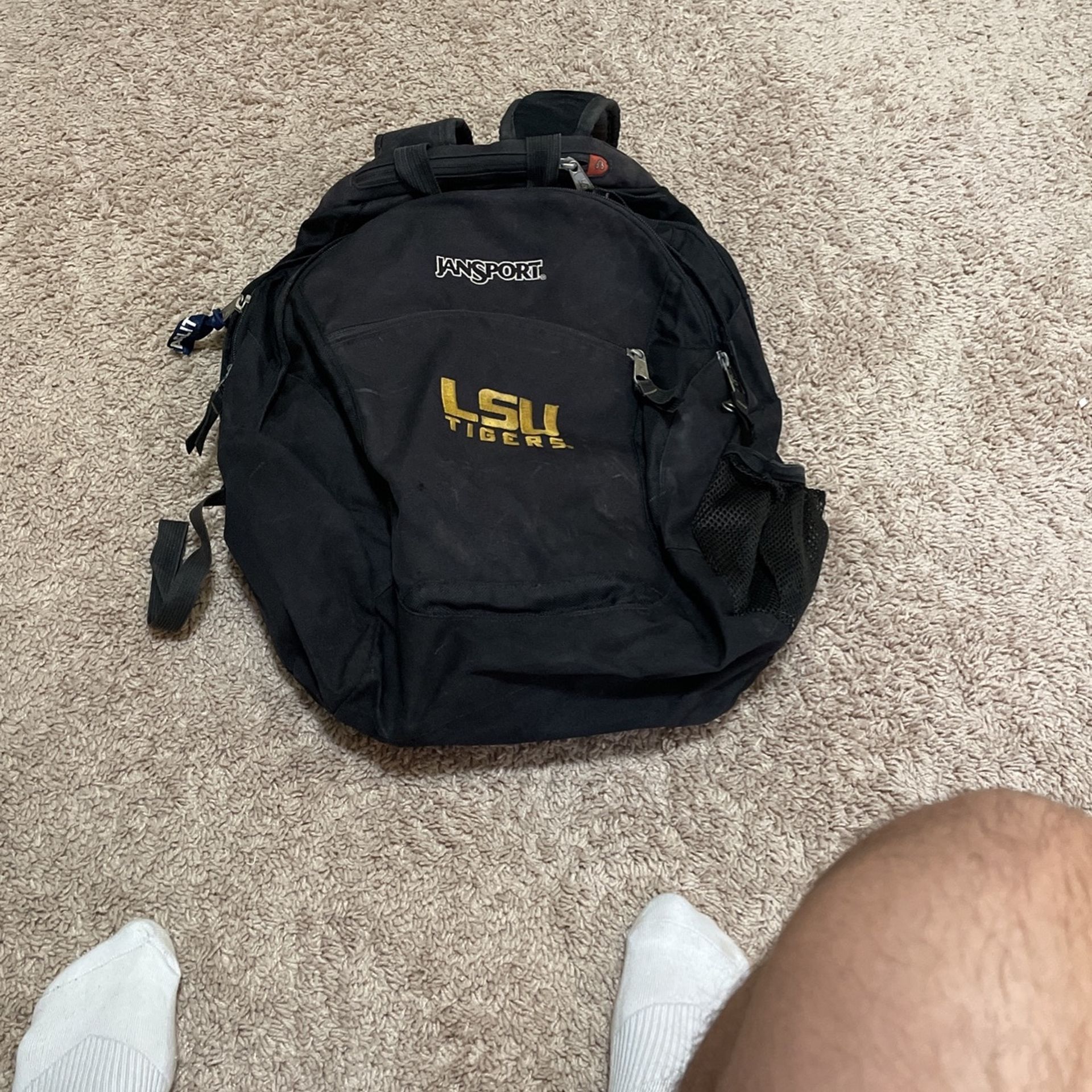 Used LSU Tigers Jansport Backpack