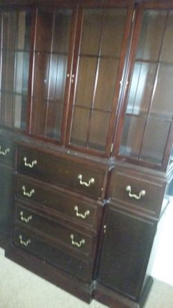Antique china cabinet