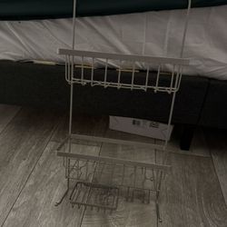 Threshold Bathroom Shower Caddy - Brushed Nickel