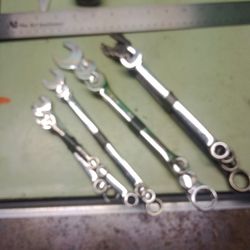 Long Neck Metric Wrenches 
