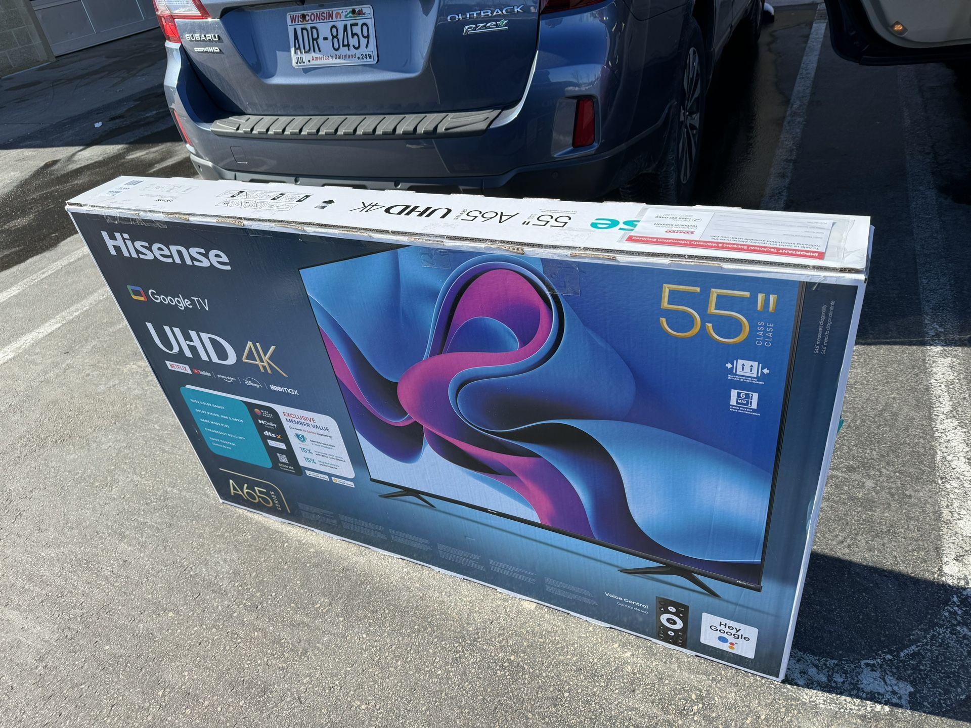 55” Google Tv New