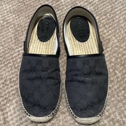 Gucci Espadriles, size  US 10.5 Dark Blue Great Condition 