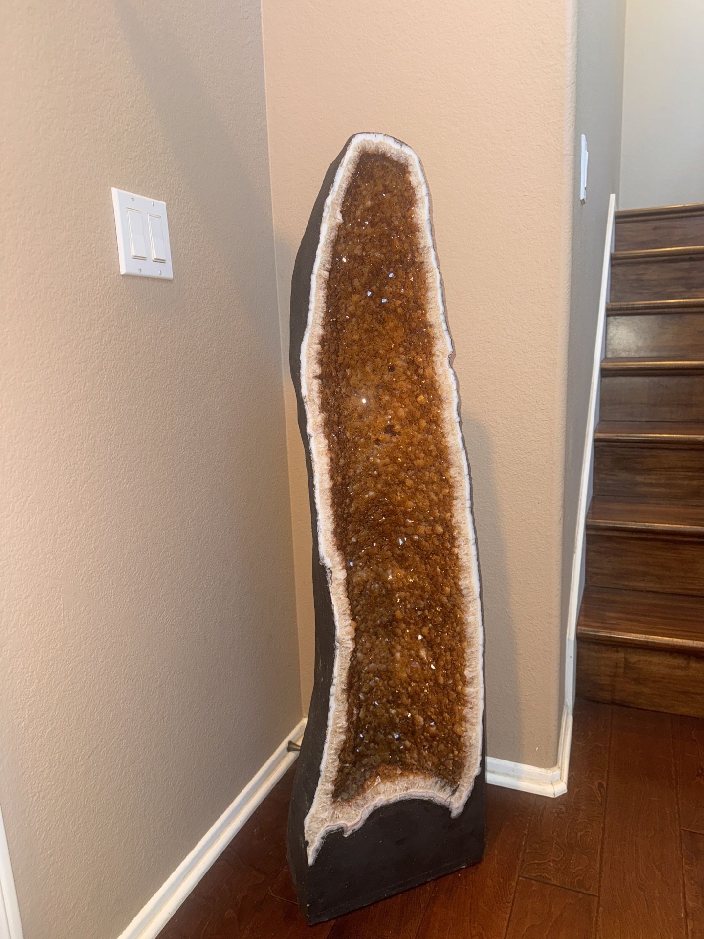 Huge Citrine Geode
