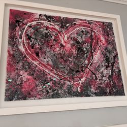 Heart Painting (custom made) 