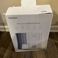 Homech Ultrasonic Cool Mist Humidifier 