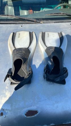STYLE REFLEX FINS Open Heel - Size L SCUBA DIVING OR SNORKELING