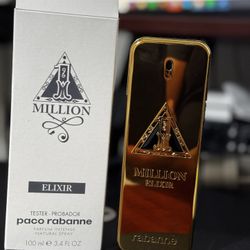 1 Million Elixir 3.4 oz Parfum TESTER