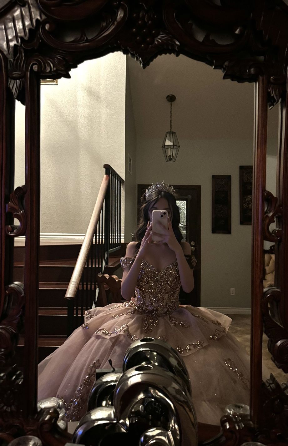 QUINCEAÑERA DRESS✨✨rose gold🩷